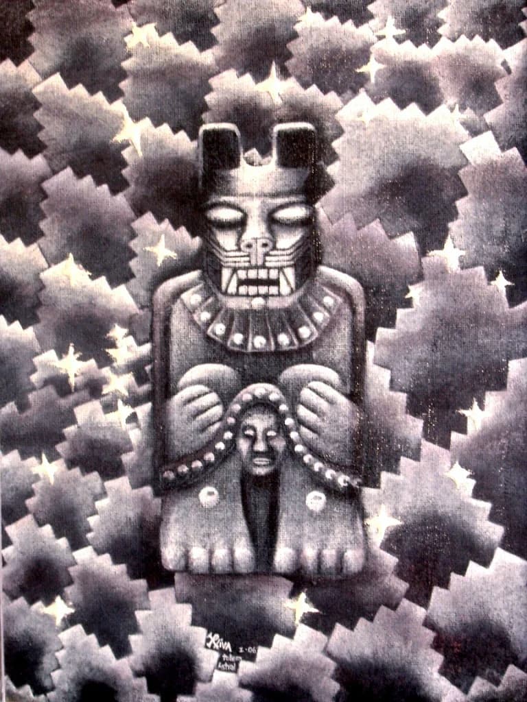 Totem Astral — painting by Ximena Xaguar